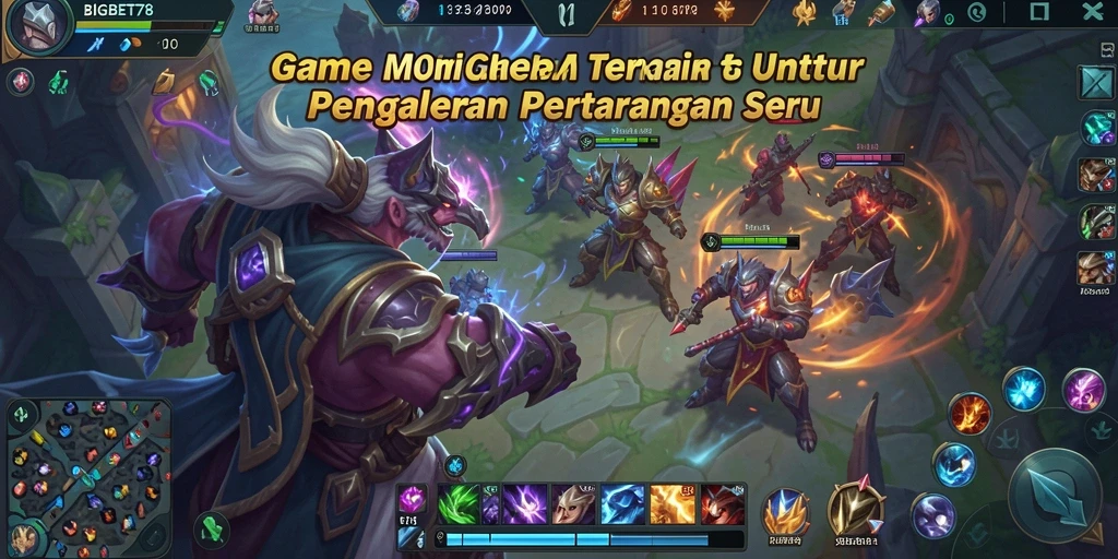 Tangkapan layar gameplay seru dari BIGBET78 yang menunjukkan pertarungan tim.