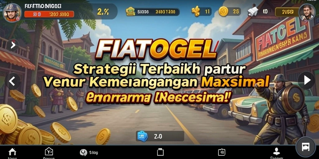 Tampilan gameplay menegangkan di FIATOGEL