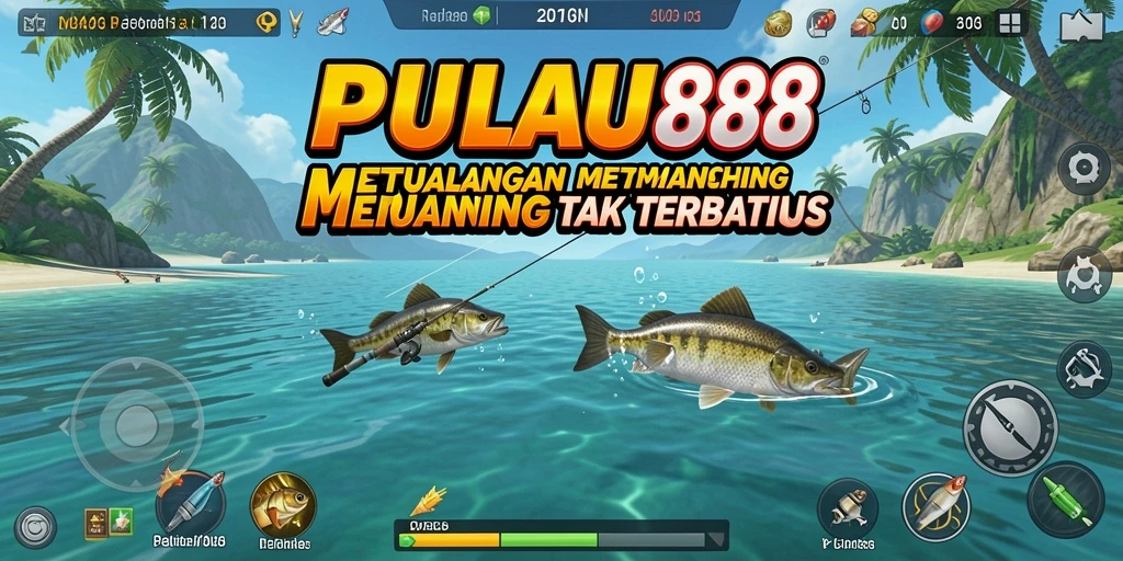 Screenshot gameplay PULAU88 dengan tampilan memancing yang menarik.