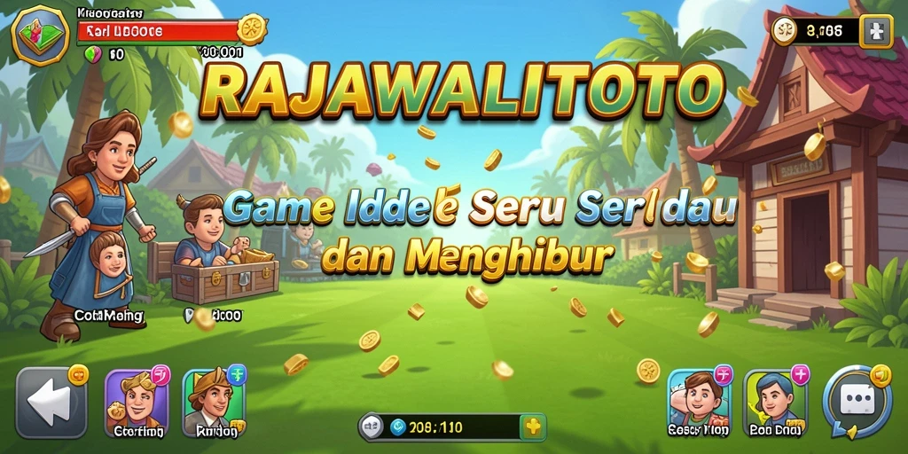 Tampilan menarik dari gameplay Idle RAJAWALITOTO yang seru.