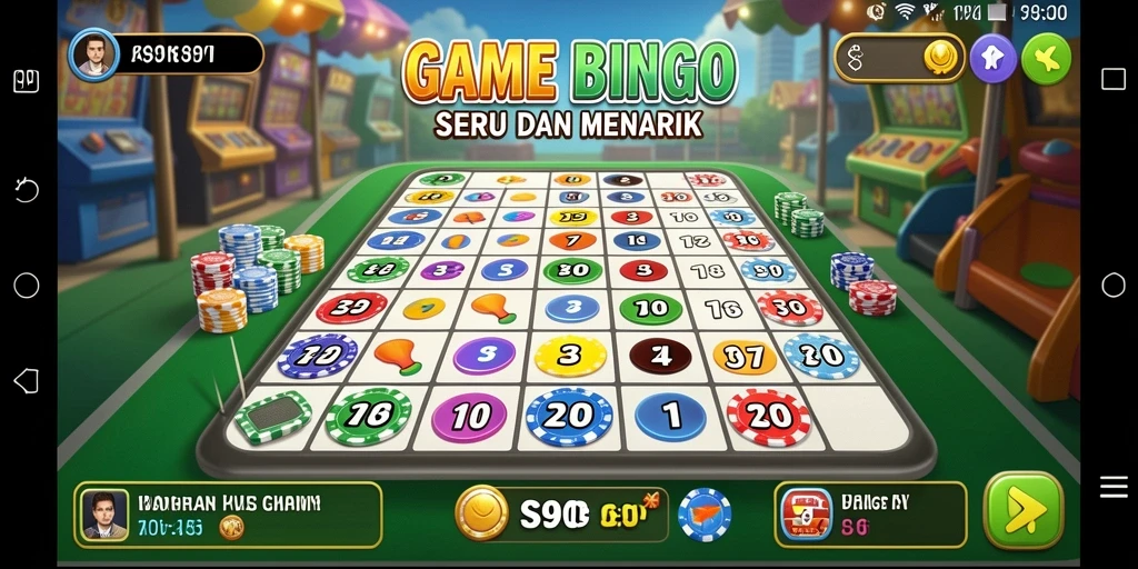 Tampilan gameplay S80 yang menarik dengan suasana Bingo yang menyenangkan.