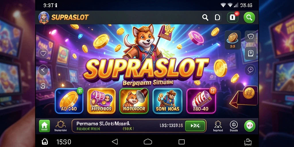 Gameplay seru dan mengasyikkan dalam SUPRASLOT.